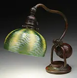 Counterbalance Desk Lamp by Tiffany Studios, sold Nov 2016
