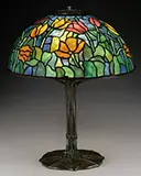Tulip Table Lamp by Tiffany Studios, sold Nov 2016