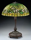 Dogwood Band Table Lamp by Tiffany Studios, sold Nov 2016