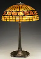 Turtleback Table Lamp by Tiffany Studios, sold Nov 2016