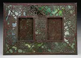 Grapevine Double Frame by Tiffany Studios, sold Nov 2016