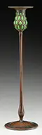 Reticulated Candlestick by Tiffany Studios, sold Nov 2016
