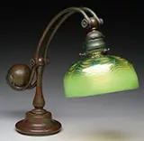 Counterbalance Desk Lamp by Tiffany Studios, sold Nov 2016