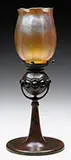 Jeweled Candle Lamp by Tiffany Studios, sold Nov 2016