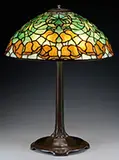 Bellflower Table Lamp by Tiffany Studios, sold Nov 2016