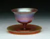 Sherbet and Underplate by Alexander Joseph von Steuben, sold Jun 2005