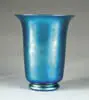 Blue Aurene Vase by Alexander Joseph von Steuben, sold Nov 2004