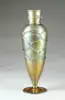 Gold Aurene Vase by Alexander Joseph von Steuben, sold Nov 2004