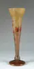 Daum, Cameo Vase, Exquisite cameo and enameled allover floral decorated vase