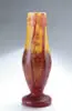 Daum, Autumn Scene Vase