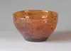 Bowl by Daum, Mottled orange and amethyst glass signed “Daum Nancy France”, sold Nov 2004