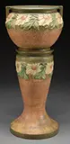 Roseville, Pottery Dahlrose 2-Part Jardiniere