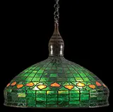 Acorn Hanging Lamp by Tiffany Studios, sold Aug 2015
