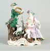 Figural Group by Meissen, sold Aug 2003