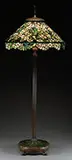 Dogwood Floor Lamp by Tiffany Studios, sold Jun 2017