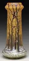 Winter Scene Vase by Daum, sold Jun 2017