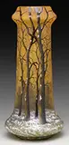 Winter Scene Vase by Daum, sold Jun 2017
