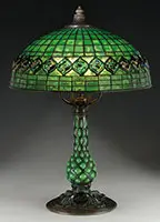Tiffany Studios, Turtleback Table Lamp