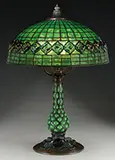 Turtleback Table Lamp by Tiffany Studios, sold Jun 2017
