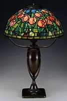 Tulip Table Lamp by Tiffany Studios, sold Jun 2017