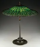 Lotus Table Lamp by Tiffany Studios, sold Jun 2017