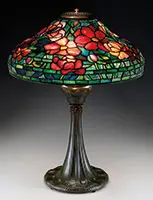 Peony Table Lamp by Tiffany Studios, sold Jun 2017