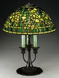Daffodil Table Lamp by Tiffany Studios, sold Jun 2017