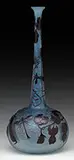 Wheel-Carved Cameo Vase by Daum, sold Jun 2017