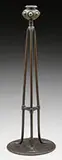 Jeweled Candlestick by Tiffany Studios, sold Jun 2017