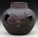 Daum, Glassblower Vase