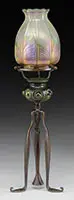 Candle Lamp by Tiffany Studios, sold Jun 2017