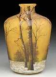 Winter Scene Cologne Bottle by Daum, sold Jun 2017