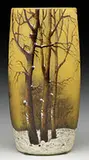 Winter Scene Tumbler by Daum, sold Jun 2017
