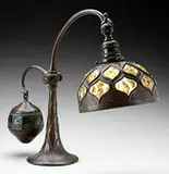 Counterbalance Turtleback Desk Lamp by Tiffany Studios, sold Jun 2017