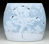 Blackbird Vase by Daum, sold Jun 2017