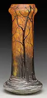 Winter Scene Vase by Daum, sold Jun 2017