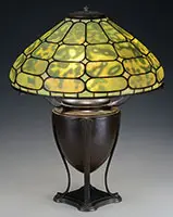 Colonial Table Lamp by Tiffany Studios, sold Jun 2017