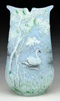 Swan Vase by Daum, sold Jun 2017