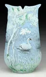 Daum, Swan Vase