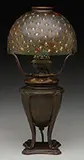 Bronze Lamp by Tiffany Studios, sold Jun 2017