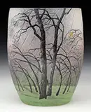 Rain Scene Tumbler by Daum, sold Jun 2017