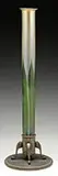 Bronze and Favrile Glass Vase by Tiffany Studios, sold Jun 2017