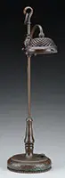Adjustable Student Lamp Base by Tiffany Studios, sold Jun 2017