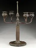Four Arm Candelabra by Tiffany Studios, sold Jun 2017