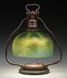 Damascene Desk Lamp by Tiffany Studios, sold Jun 2017