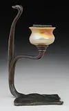 Cobra Candlestick by Tiffany Studios, sold Jun 2017