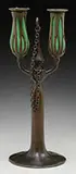 Double Candlestick by Tiffany Studios, sold Jun 2017