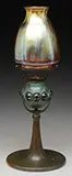 Jeweled Candle Holder by Tiffany Studios, sold Jun 2017
