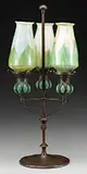 Adjustable Candle Lamp by Tiffany Studios, sold Jun 2017