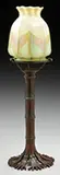 Bamboo Candle Lamp by Tiffany Studios, sold Jun 2017